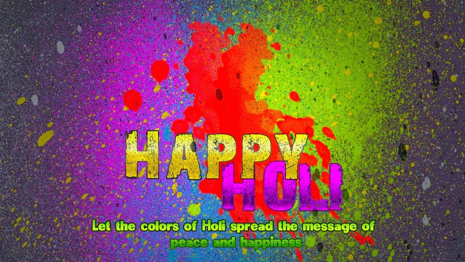 1600x900 Happy Holi Wallpaper 2018 HD Free Download, Desktop