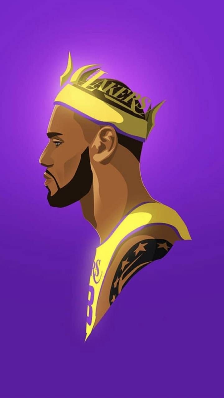 720x1280 LeBron Cartoon Wallpaper, Phone