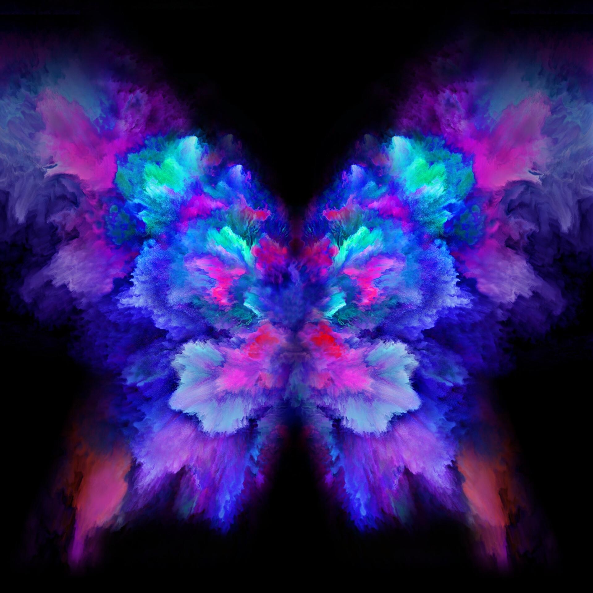 1920x1920 Download Samsung Galaxy Fold wallpaper in full resolution right here, Phone