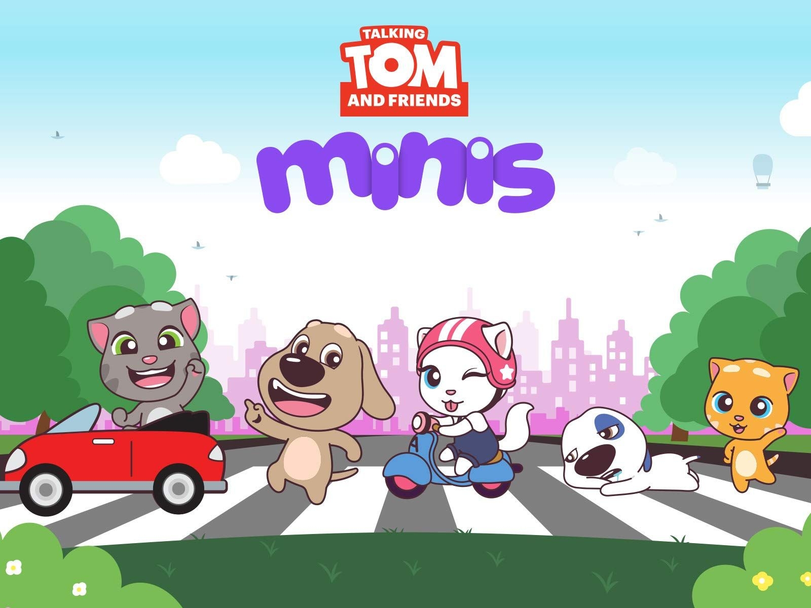 1600x1200 Talking Tom & Friends Minis, Desktop