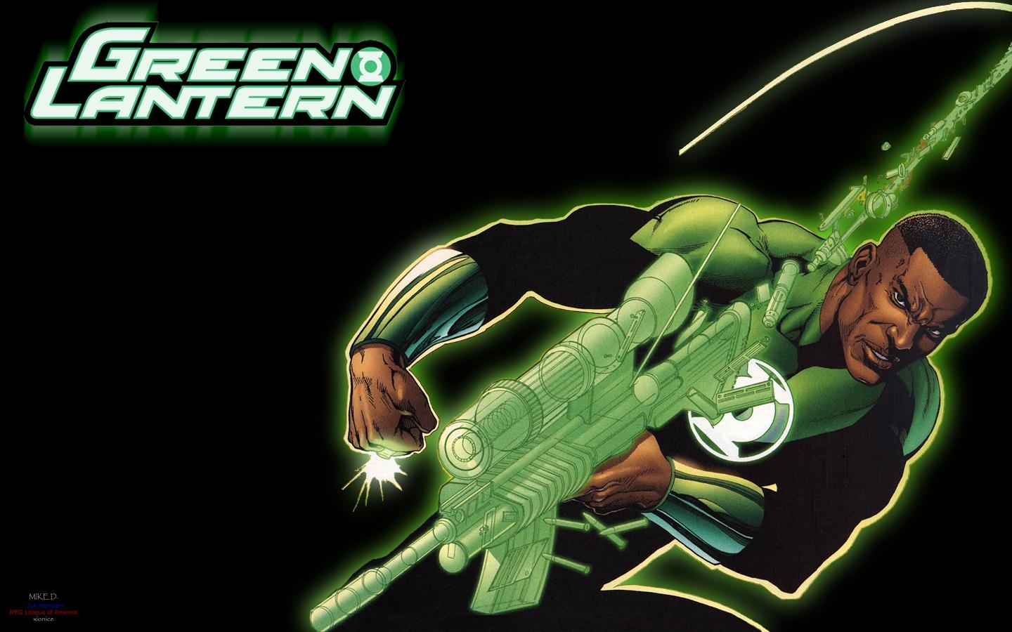 1440x900 John Stewart Green Lantern Wallpaper, Desktop