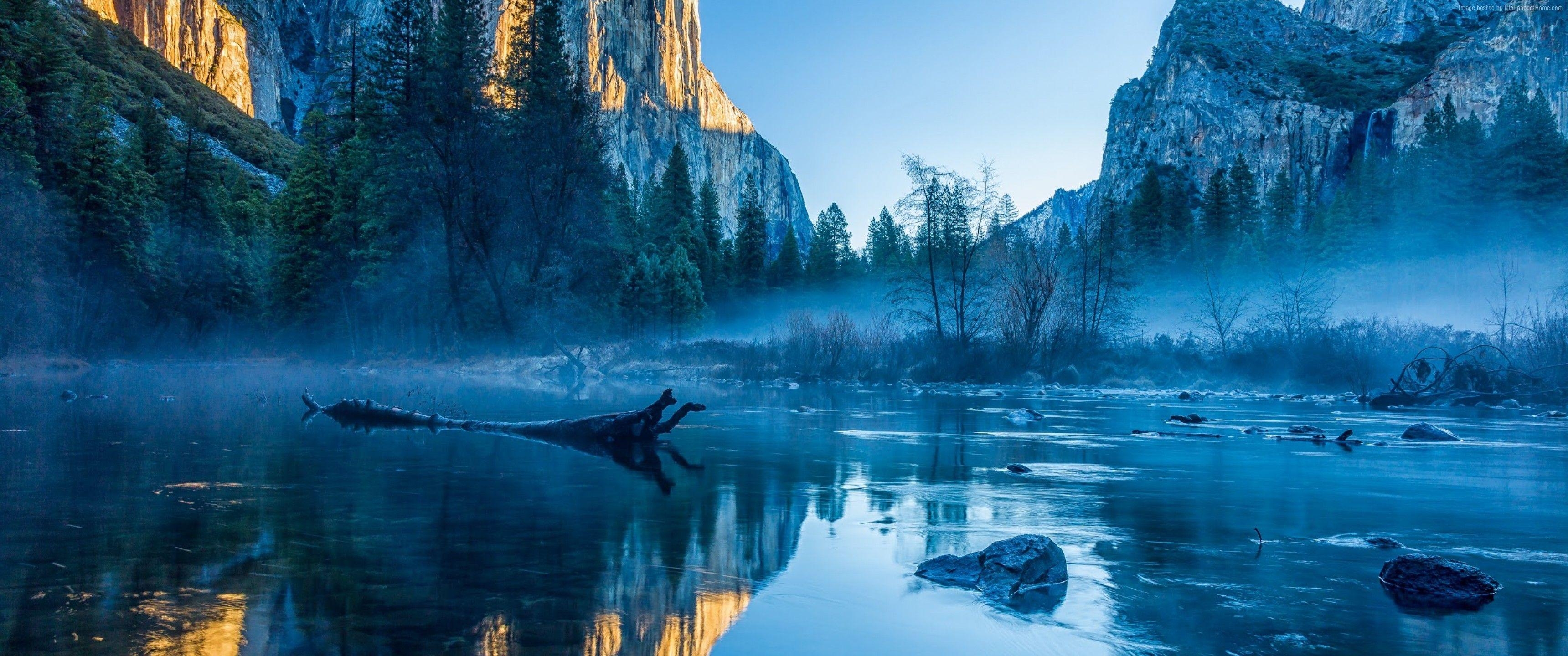 3440x1440 Parc national de Yosemite, Dual Screen