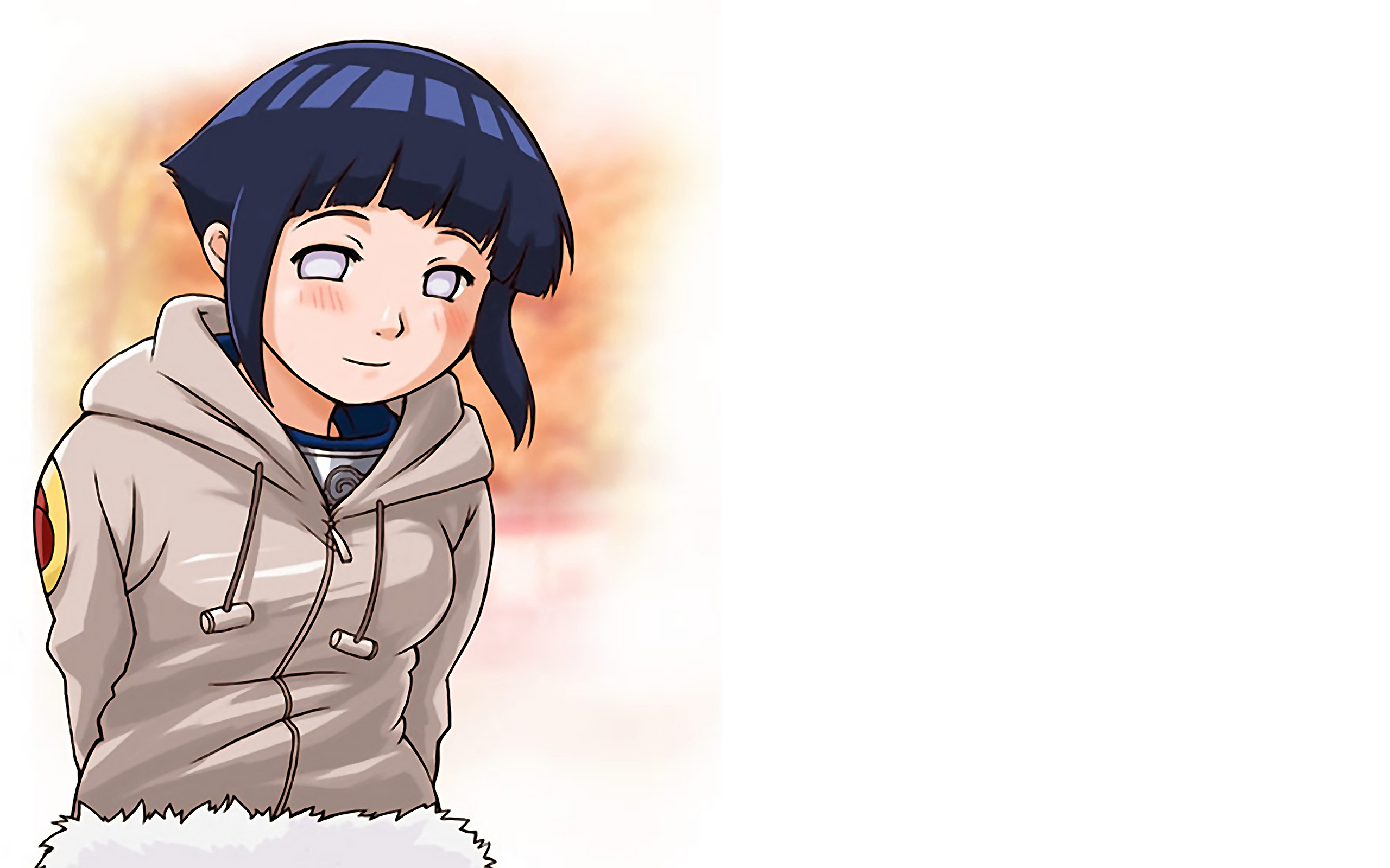 2560x1600 Naruto: Shippuden, Hyuuga Hinata, simple background Wallpaper View, Resize and Free Download / WallpaperJam.com, Desktop