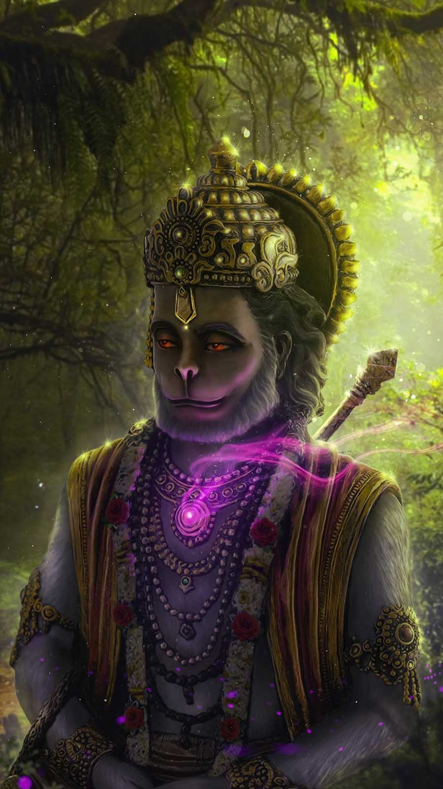 900x1600 Hanuman God iPhone Wallpaper HD, Phone