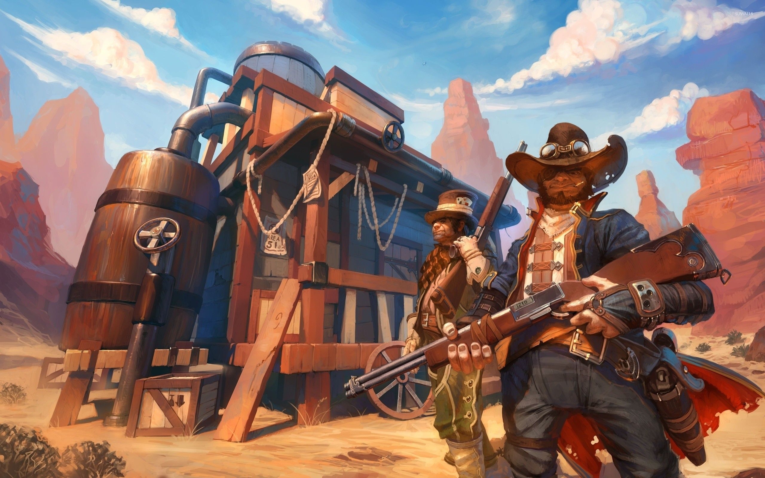 2560x1600 Download Wallpaper Art Wild West.wallpapertip.com, Desktop