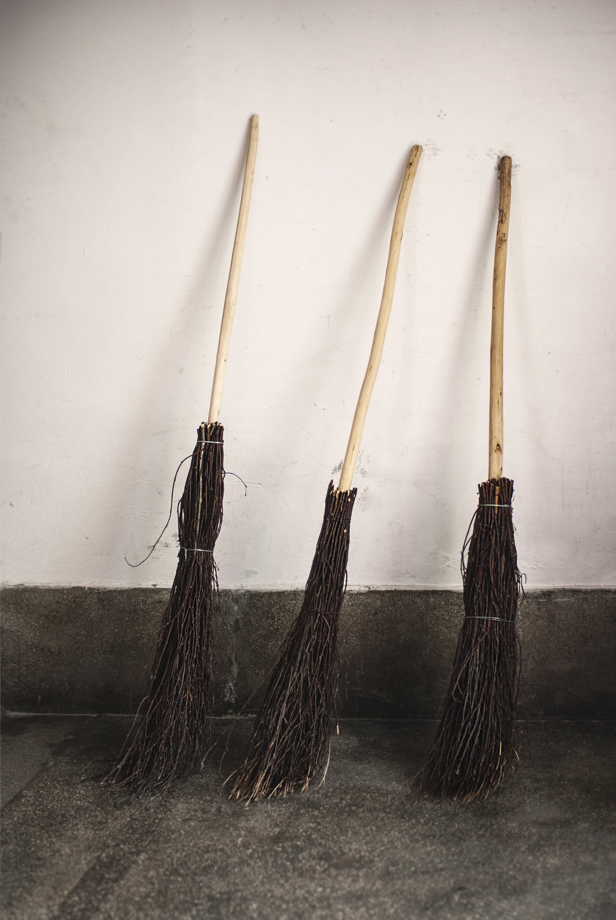 2050x3060 Three Witch Broomsticks iPhone Wallpaper Spooky iPhone Wallpaper That'll Get You in the Halloween Spirit, Phone