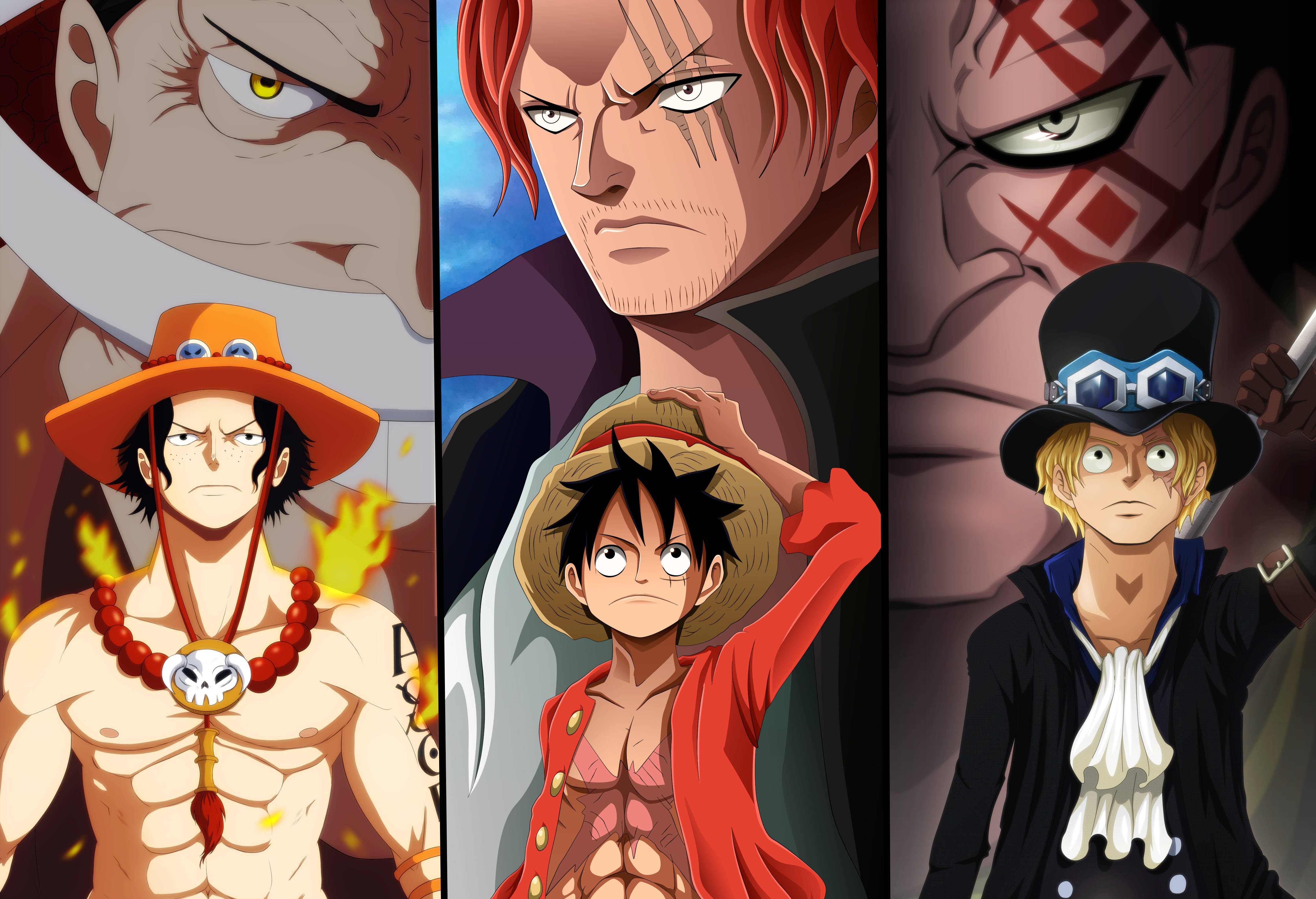 4560x3110 Download One Piece Hero Shanks Wallpaper, Desktop