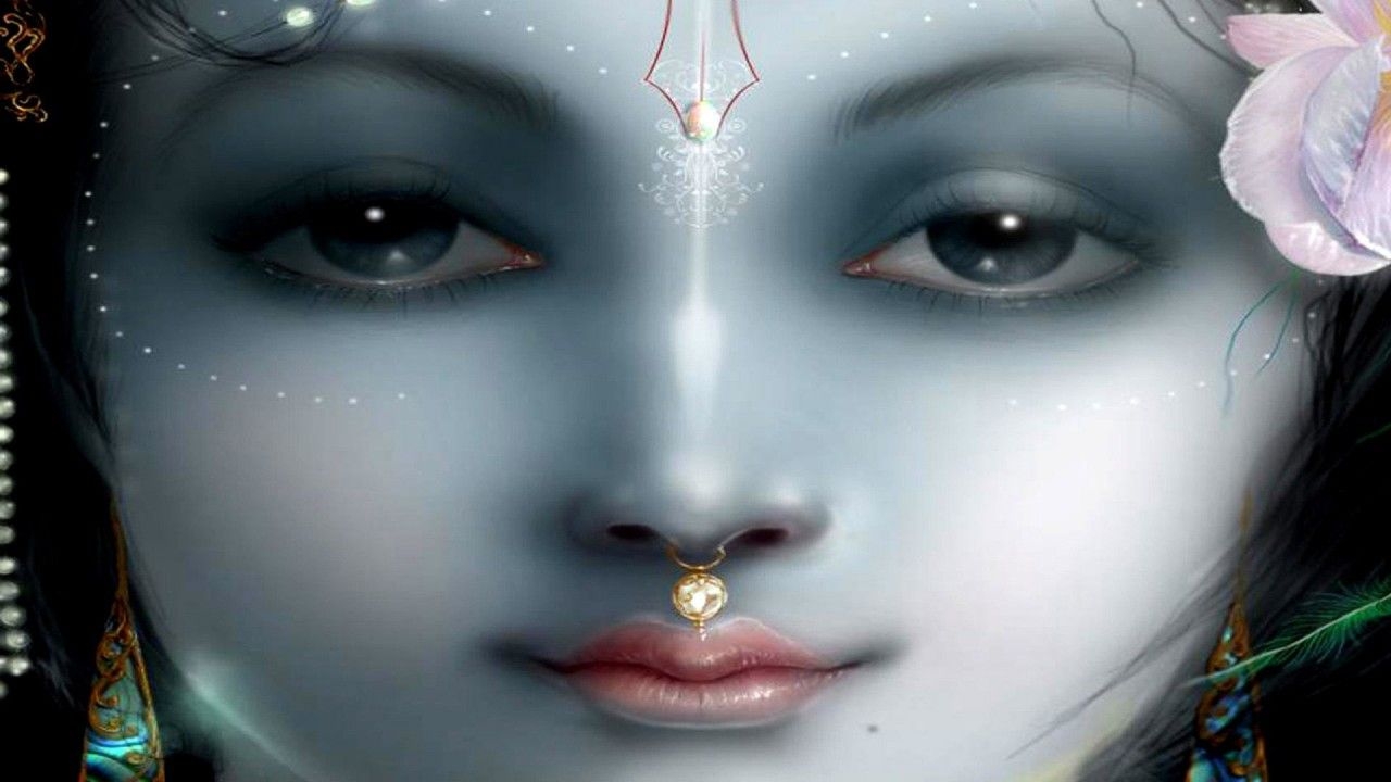 1280x720 Beautiful Krishna Face HD Krishna Wallpaper</a> Wallpaper, Desktop