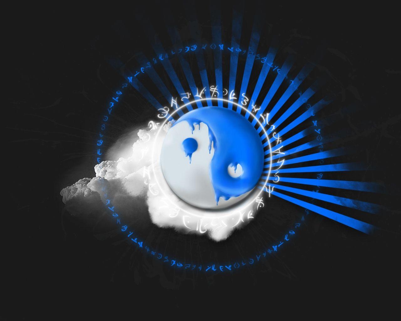 1280x1030 yin yang wallpaper by klg501 customization wallpaper minimalistic, Desktop