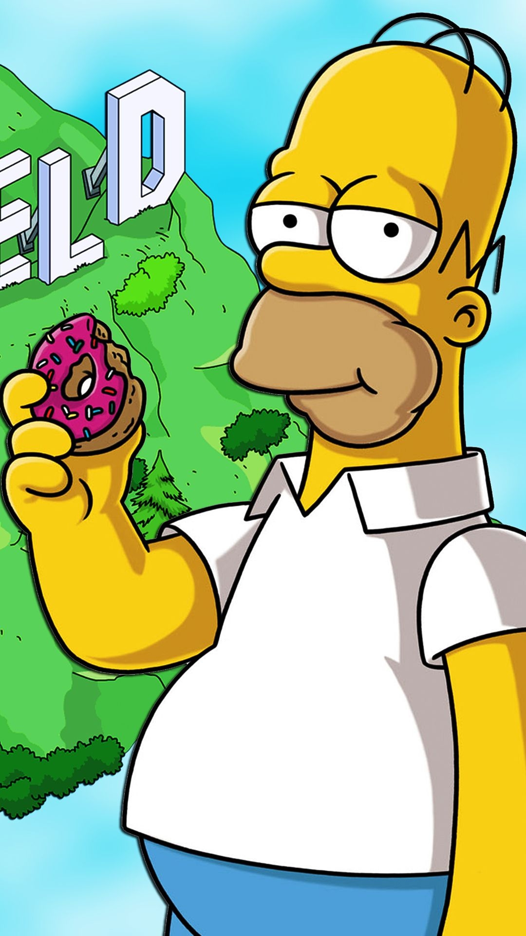 1080x1920 Homer Simpson iPhone Background, Phone