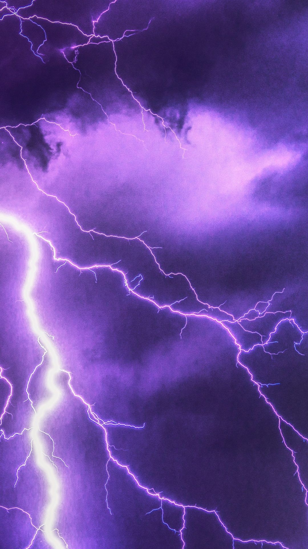 1080x1920 Lightning 3. Purple aesthetic, Dark purple aesthetic, Purple wallpaper iphone, Phone