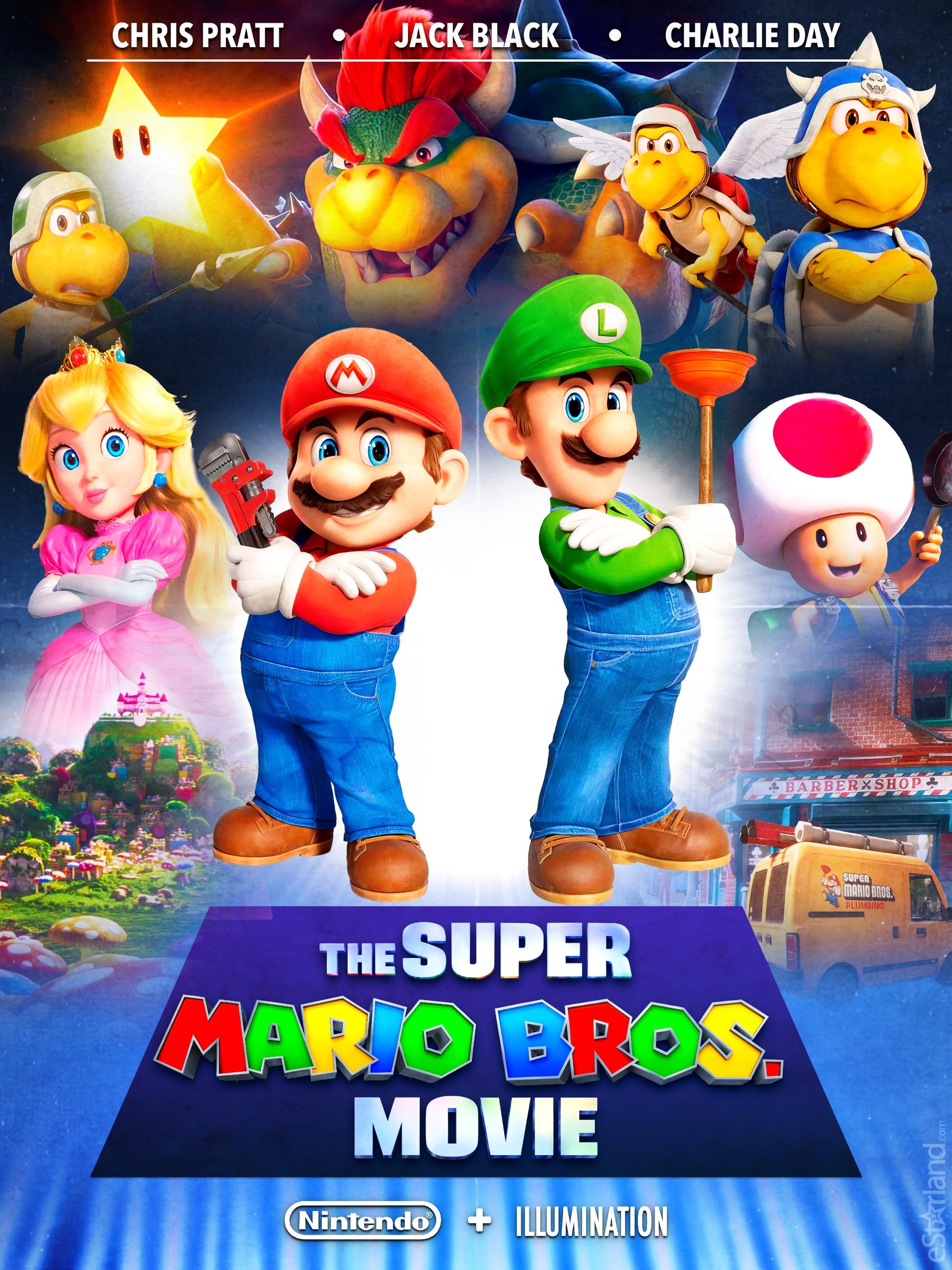 2100x2800 poster remake of The Super Mario Bros. Movie (1993). The Super Mario Bros. Movie (2023 Film), Phone