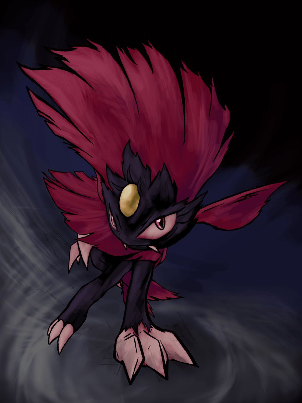 1030x1370 Weavile (POTW), Phone