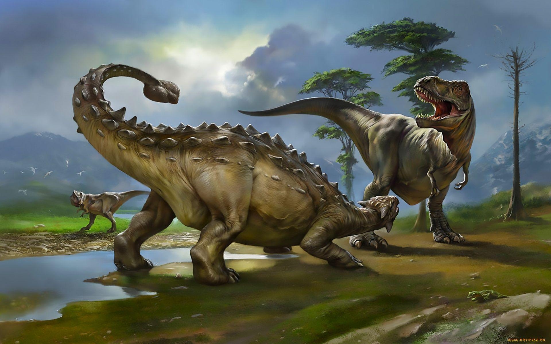 1920x1200 image Of Carnotaurus Vs Triceratops #rock Cafe, Desktop