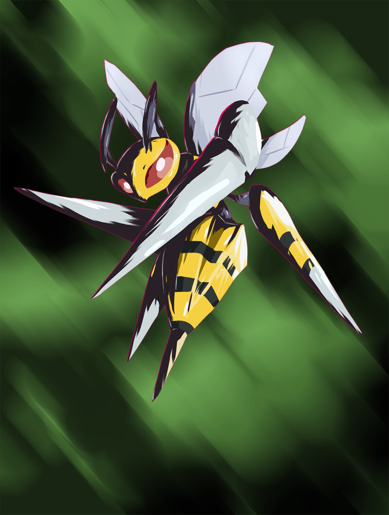 780x1030 Mega Beedrill By Nintendo Jr, Phone