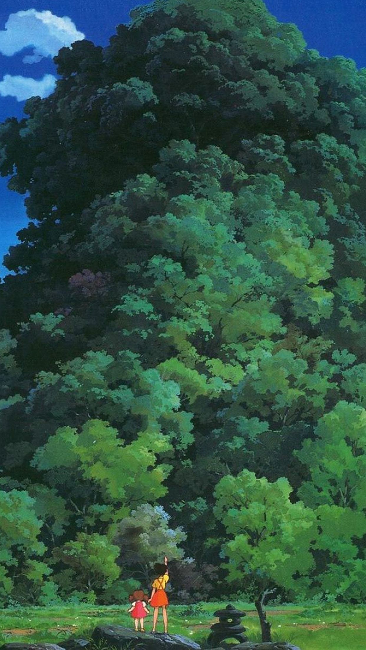 1250x2210 Studio Ghibli iPhone Wallpaper HD, Phone