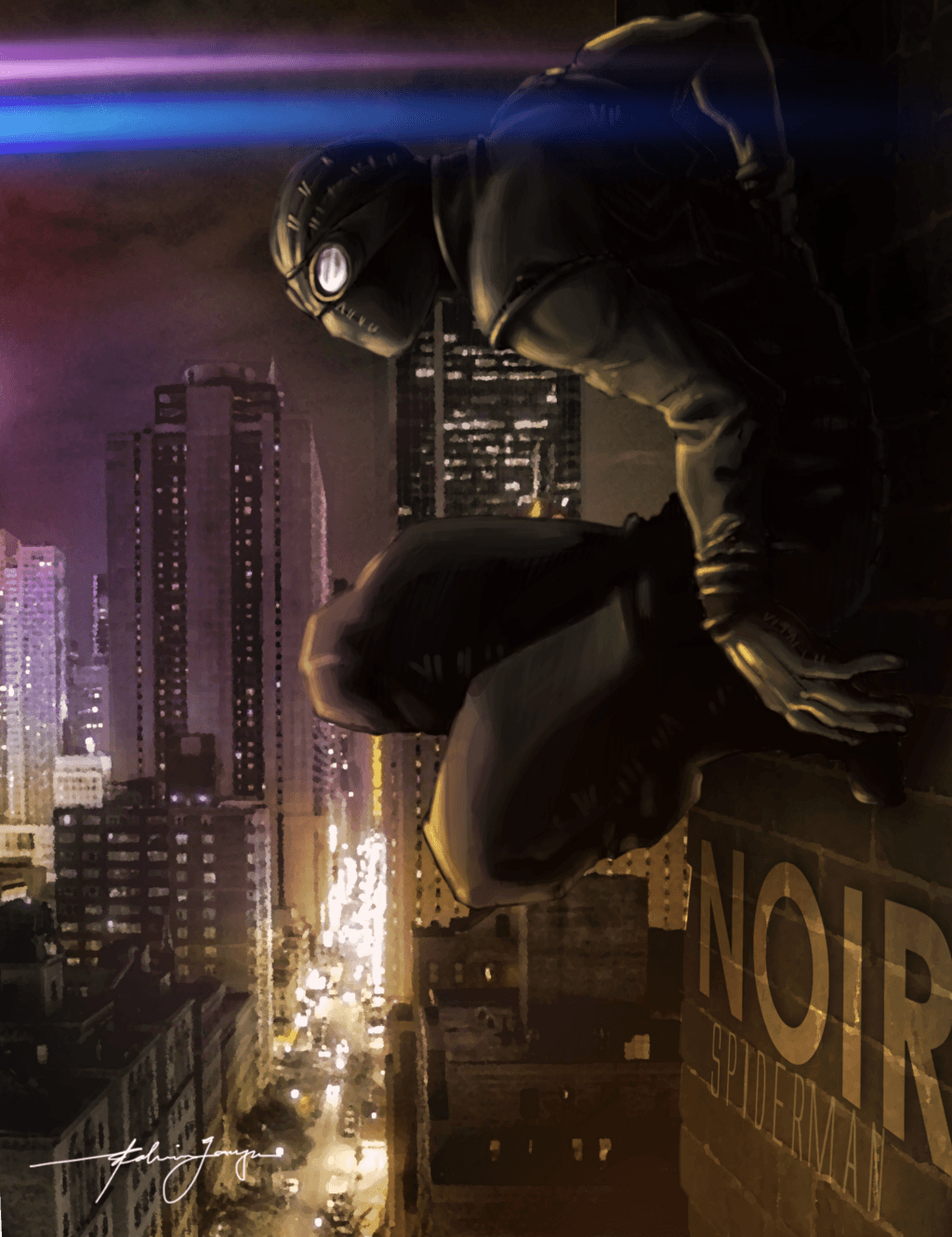 1030x1330 Spider Man Noir Comic Wallpaper, Phone