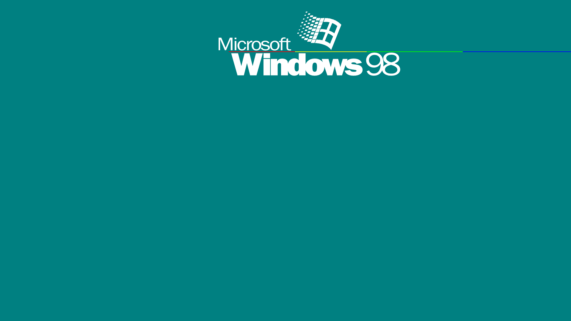 1920x1080 Windows 98 Retro Wallpaper, Desktop