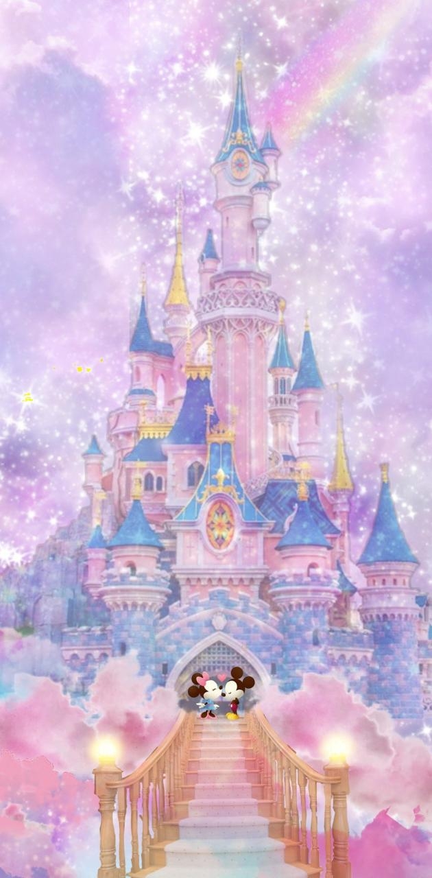 630x1280 Disney castle wallpaper, Phone