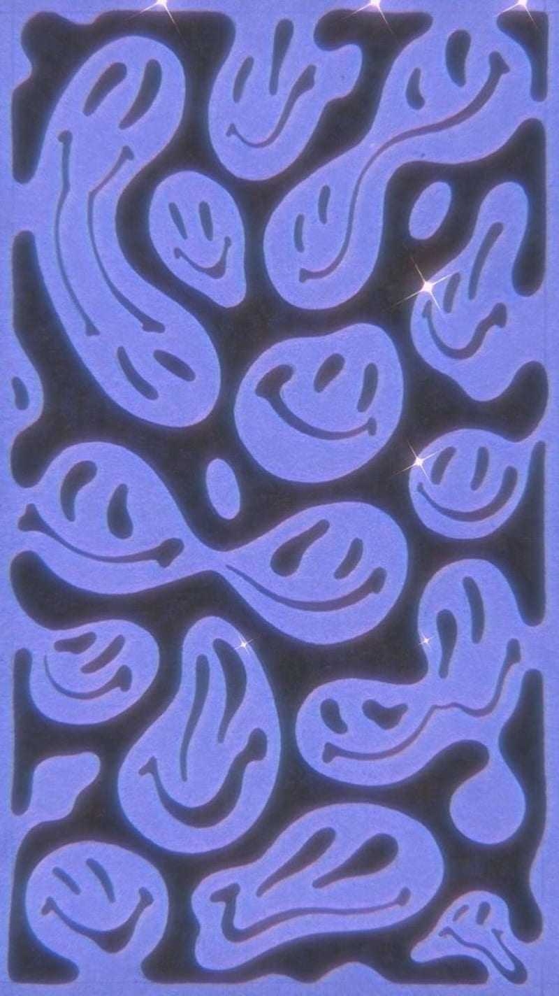 800x1430 Smiley Face Wallpaper, Phone