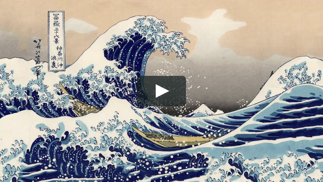 1280x720 The Great Wave off Kanagawa on Vimeo, Desktop