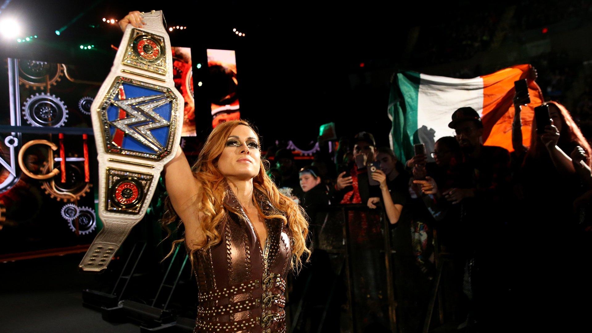 1920x1080 Becky Lynch reacts on topping WWE's top men list, Desktop