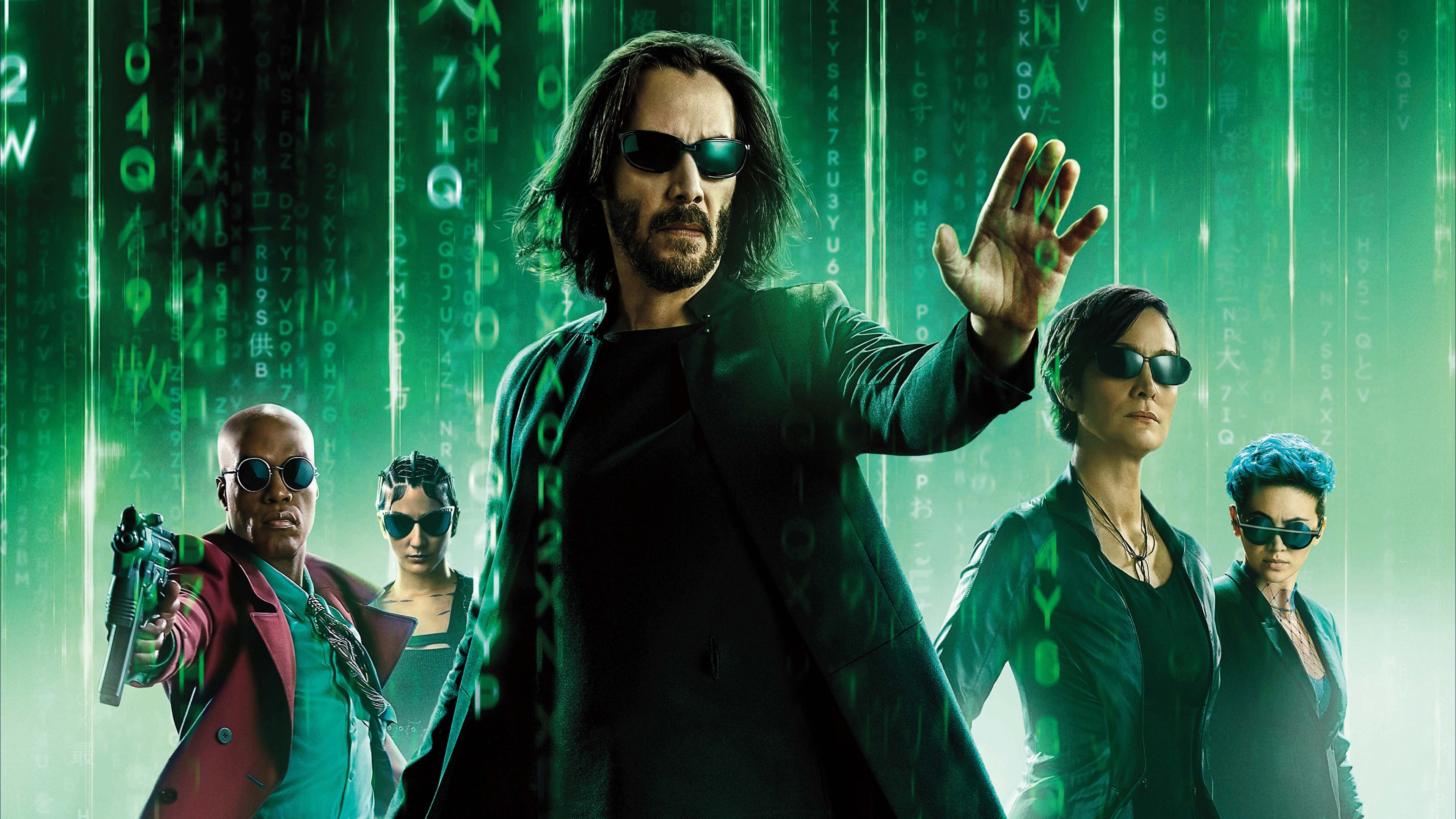 3840x2160 The Matrix Resurrections Wallpaper 4K, Keanu Reeves, Desktop