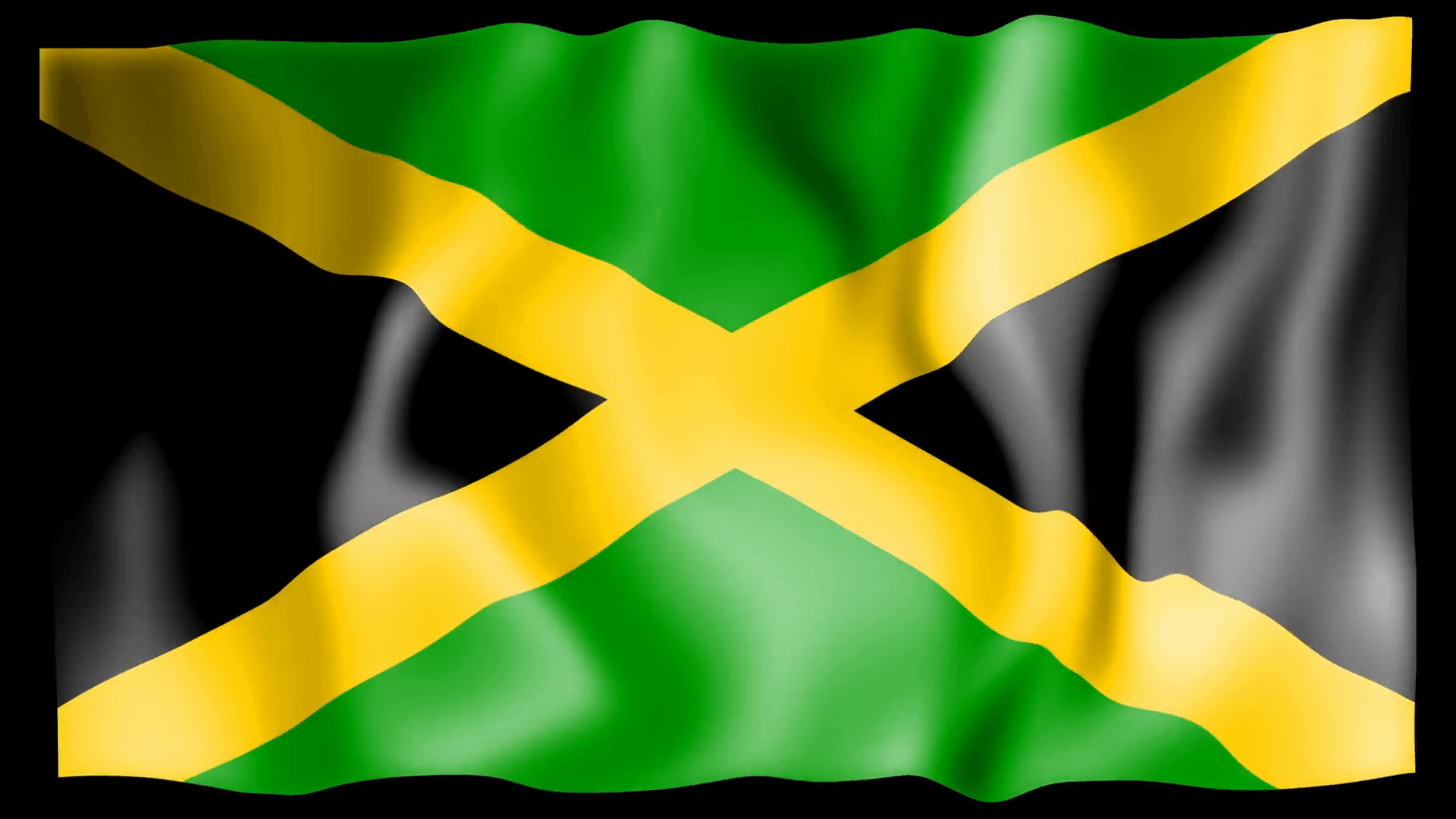 1920x1080 Inn Drawing 4K Ultra HD Jamaica Flag Wallpaper, Desktop