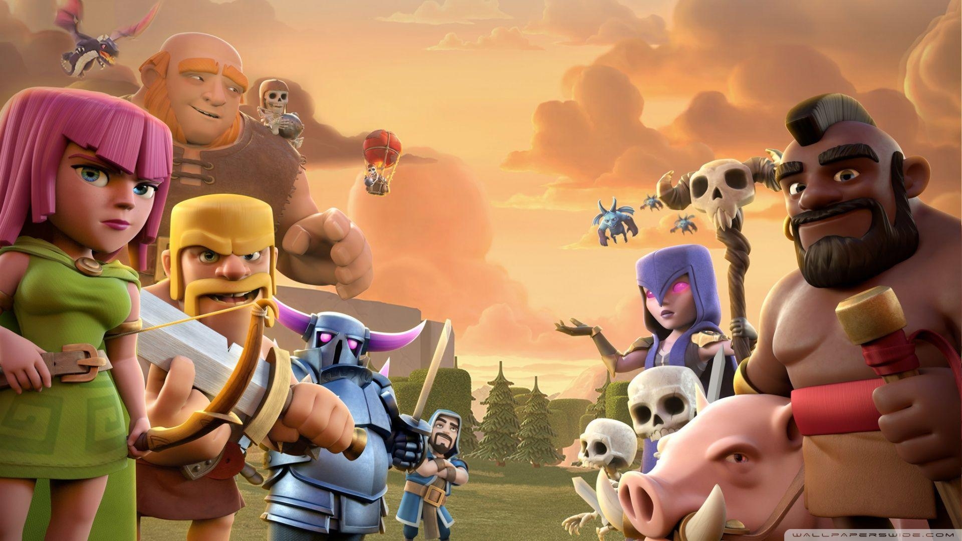 1920x1080 Clash Of Clans HD desktop wallpaper, High Definition, Desktop