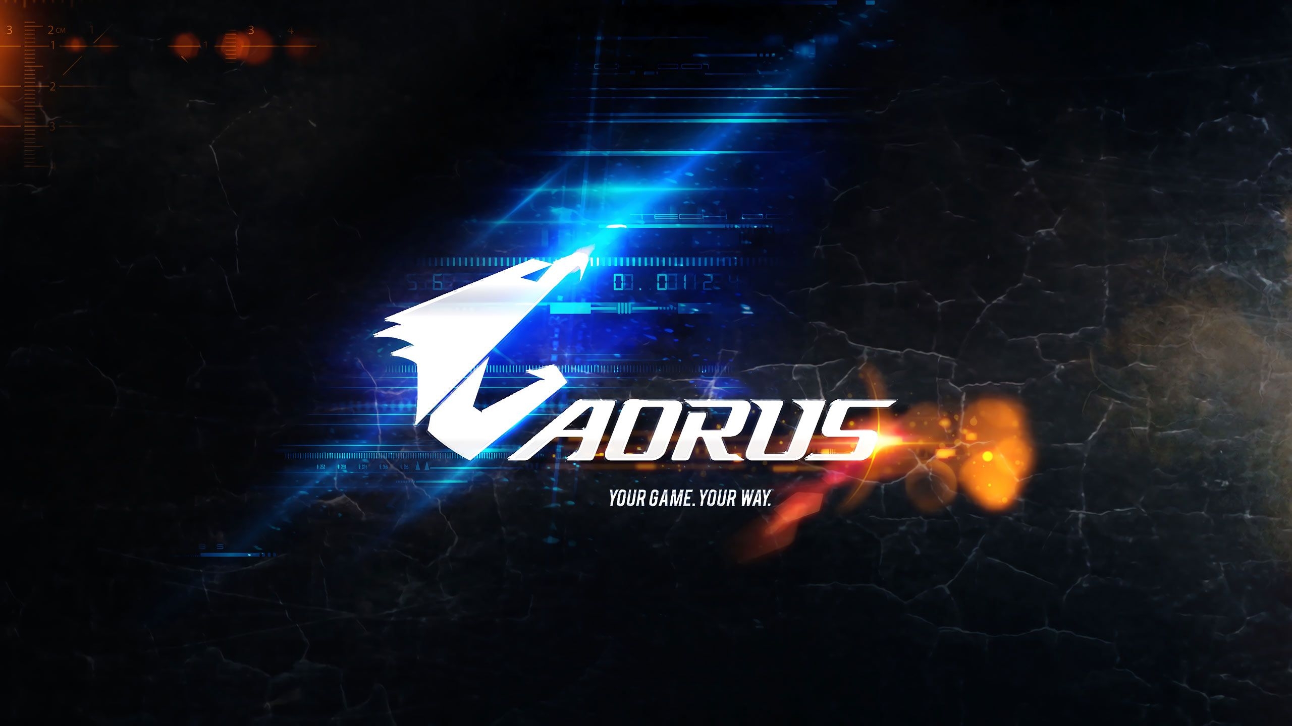 2560x1440 Free Aorus Gigabyte Logo Gaming, Computer Desktop Wallpaper, Aorus HD Wallpaper, Desktop