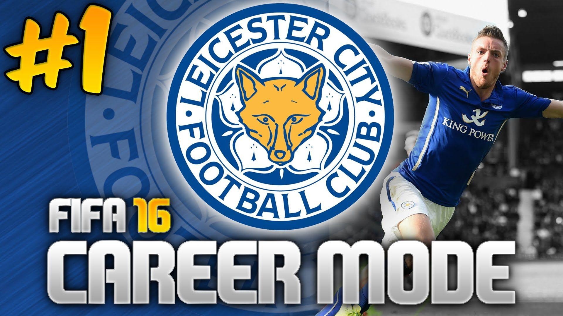 1920x1080 FIFA 16 CAREER MODE. Leicester City VARDY IS GOD!, Desktop