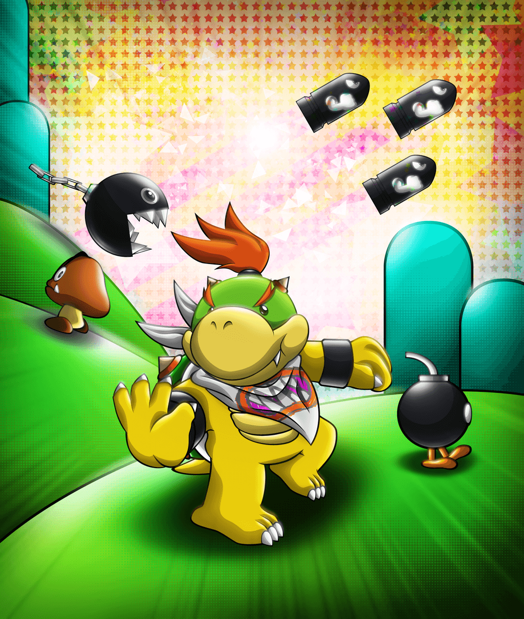 1030x1210 Bowser jr., Adventure and I don't know, Phone