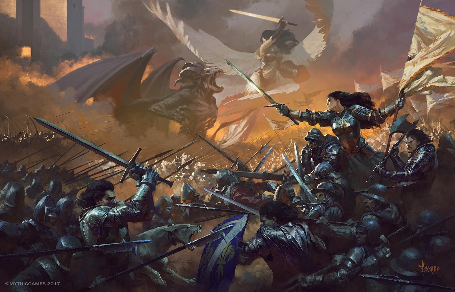 1600x1030 Joan of Arc cover art, Bayard Wu, Desktop