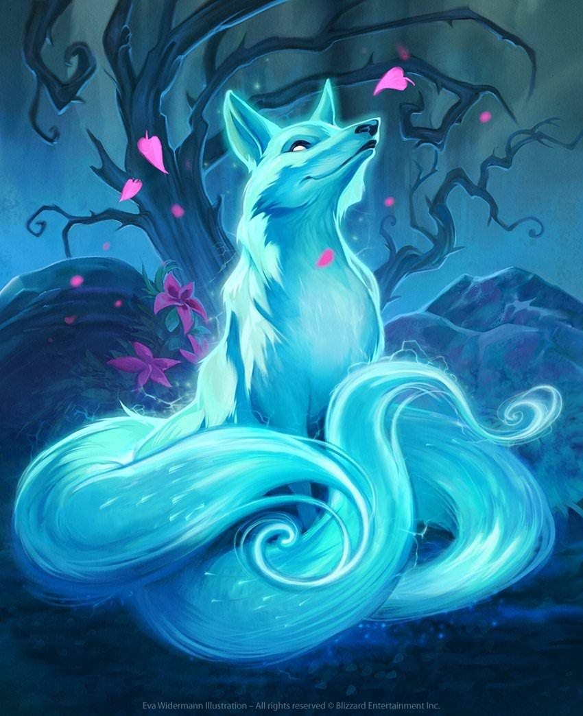 850x1050 Blink Fox full artwork, hearthstonereddit.com, Phone