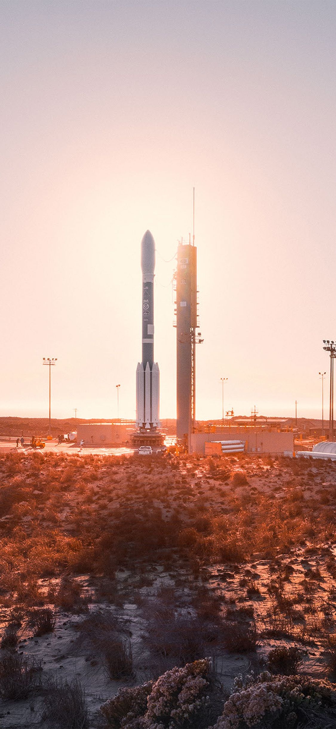 1130x2440 iPhone X wallpaper. missile rocket nasa landscape nature, Phone