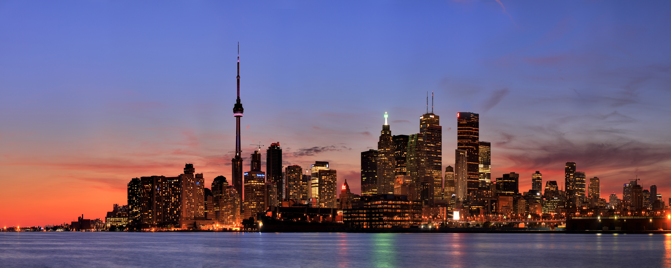 2560x1030 Toronto Background. Toronto, Dual Screen