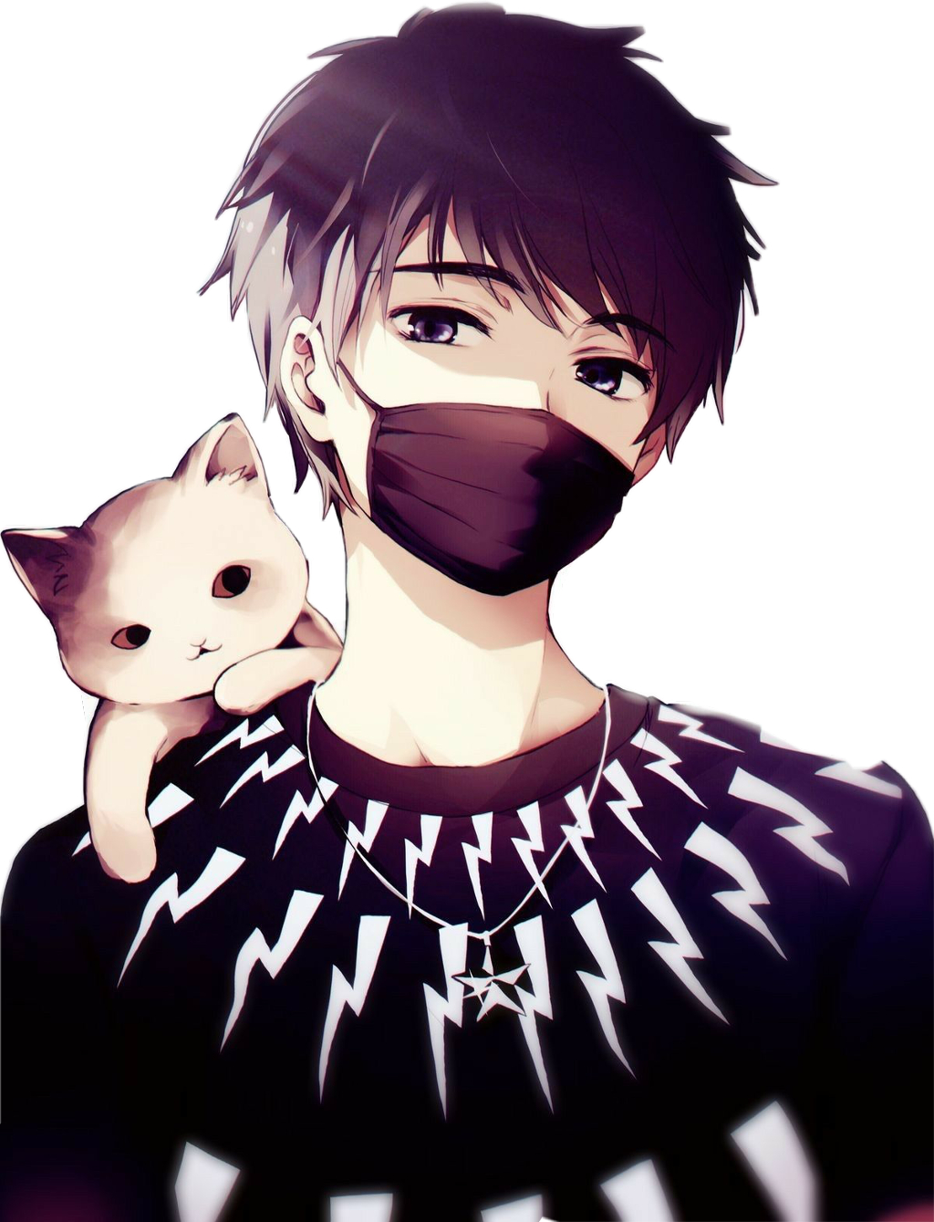 1030x1340 anime image: Anime Face Mask Boy, Phone