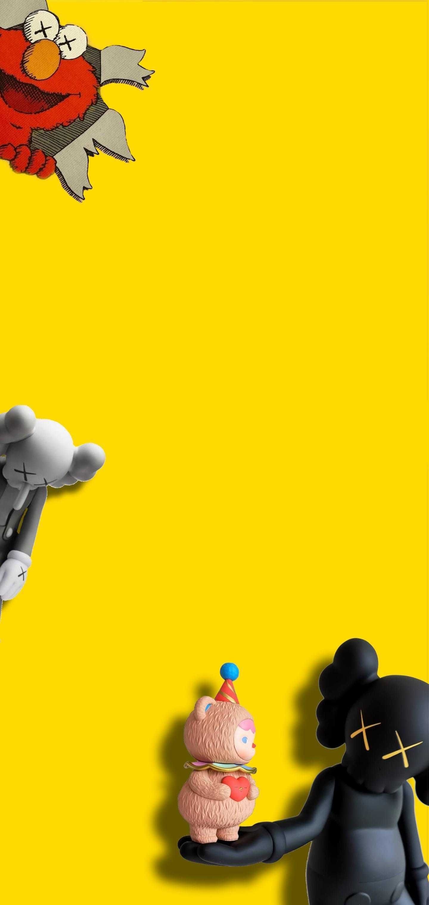 1440x3040 Kaws 4k Wallpaper, Phone