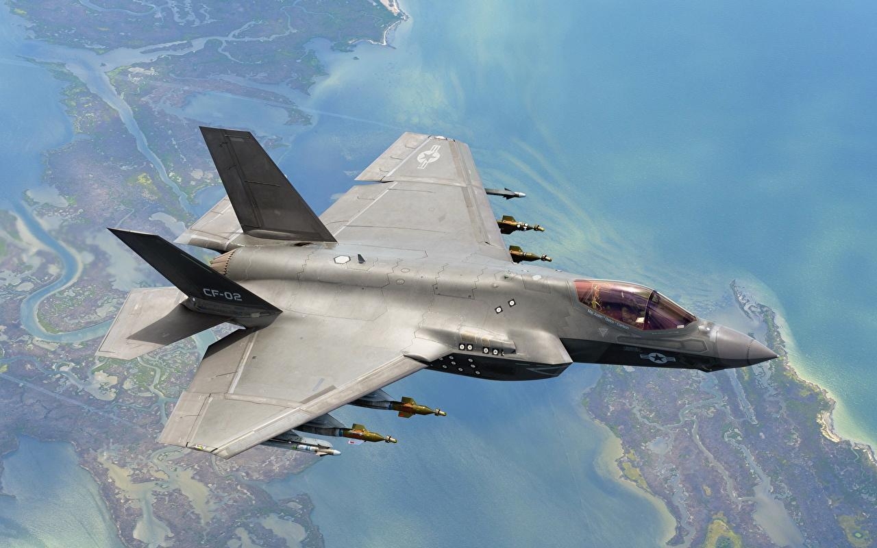 1280x800 Wallpaper Fighter Airplane Airplane Lockheed Martin F 35 Lightning, Desktop