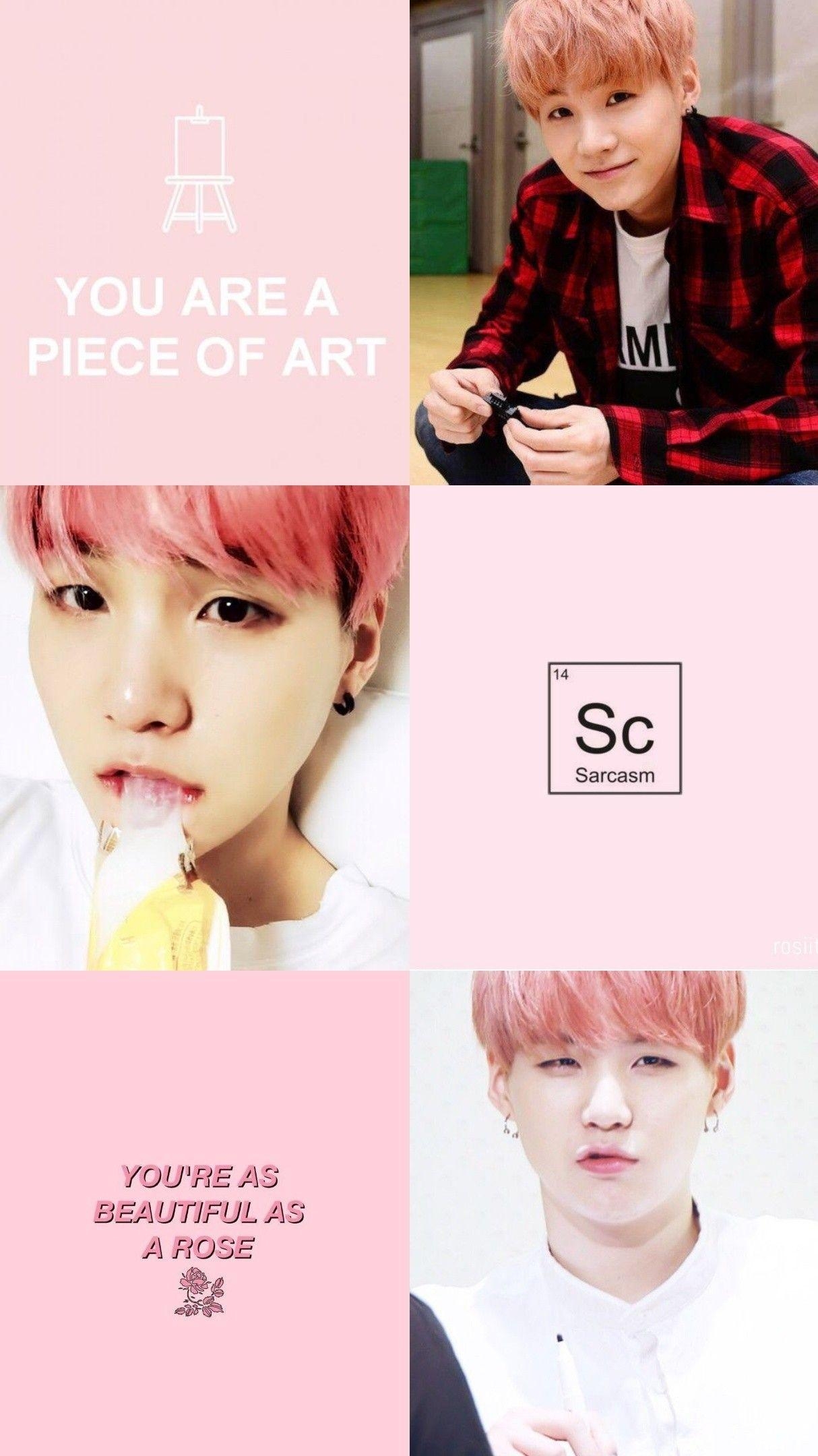 1220x2160 Suga Wallpaper #suga #sugawallpaper #btssuga #bts #aesthetic, Phone