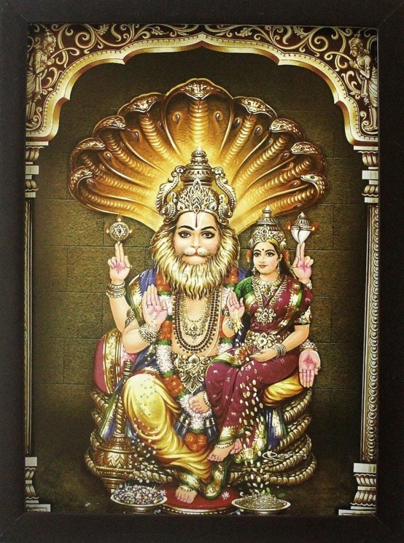 800x1080 Lakshmi Narasimha Swamy Wallpaper, Phone