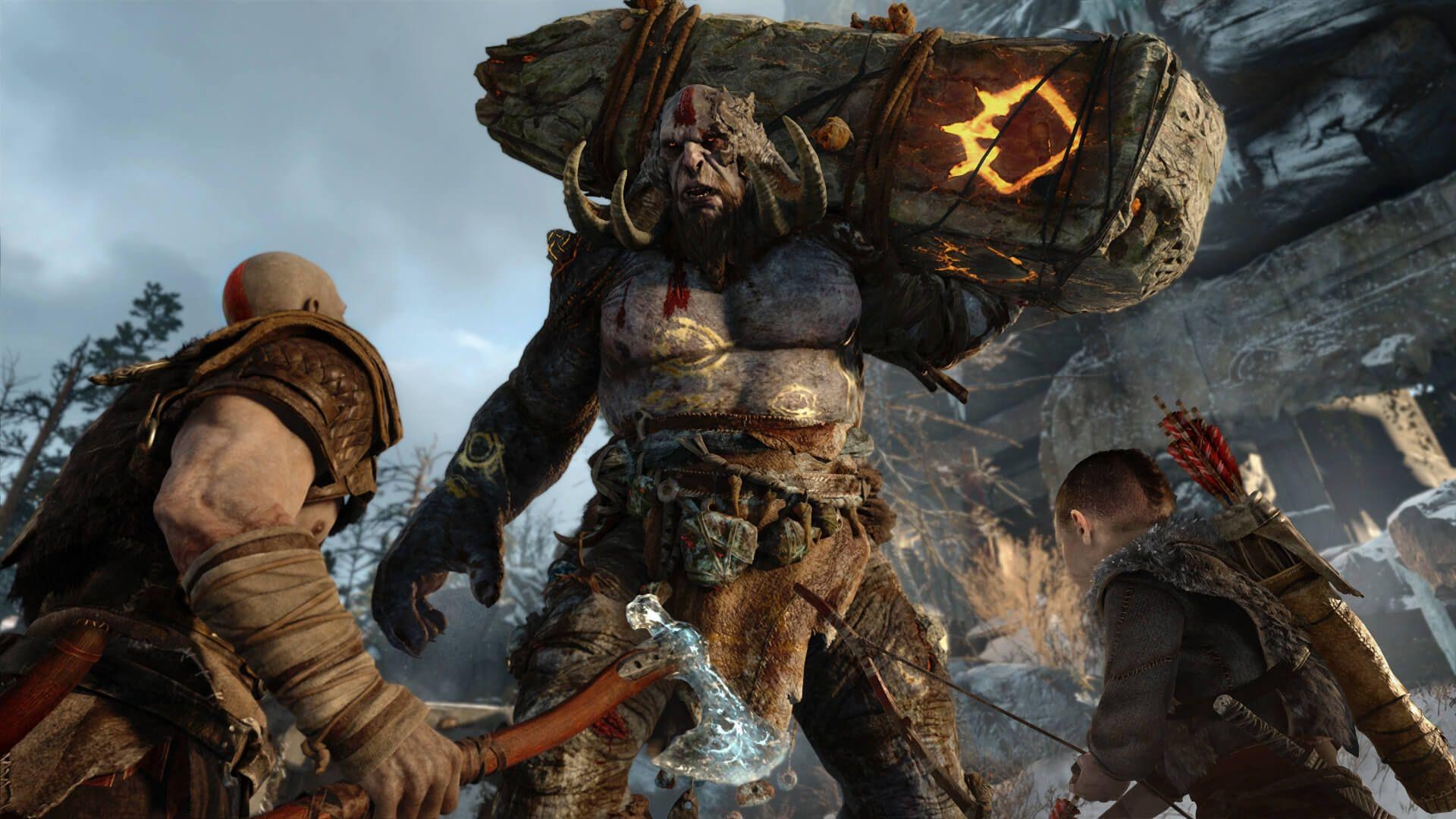 1920x1080 God Of War 4 PS. Games HD 4k Wallpaper, Desktop