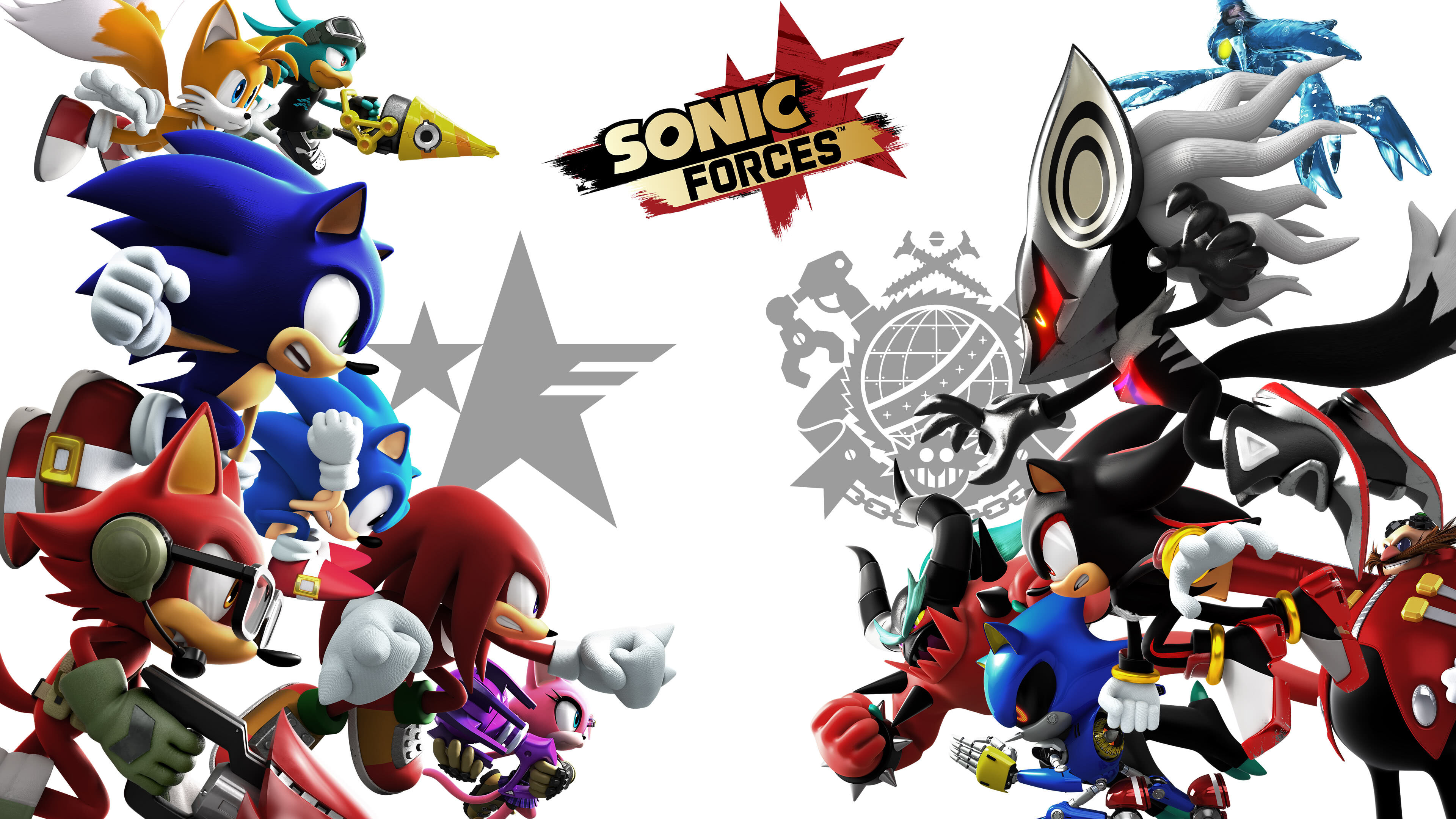 3840x2160 Sonic Forces Characters Uhd 4k Wallpaper Forces Poster, Desktop