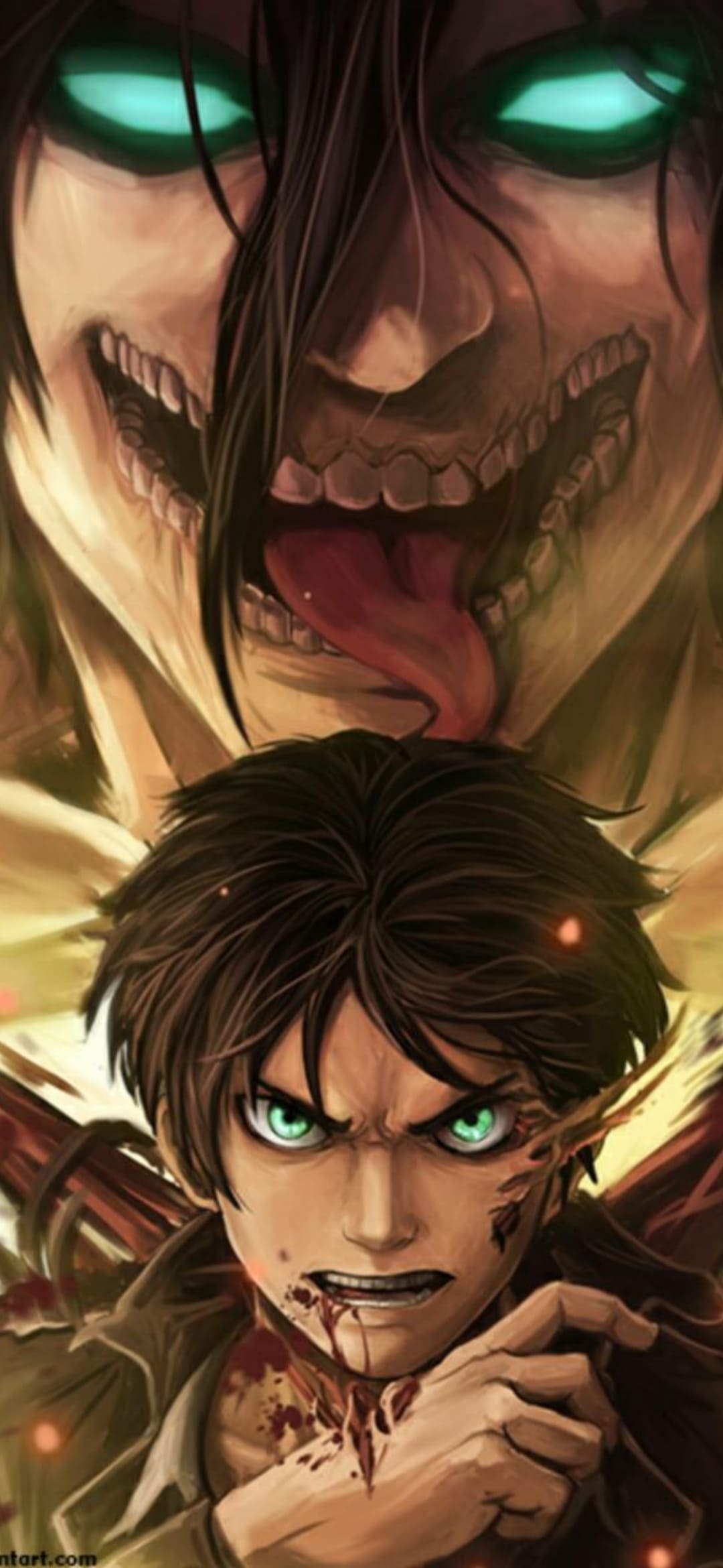 1080x2340 Attack On Titan Android Wallpaper Free Android background, Phone