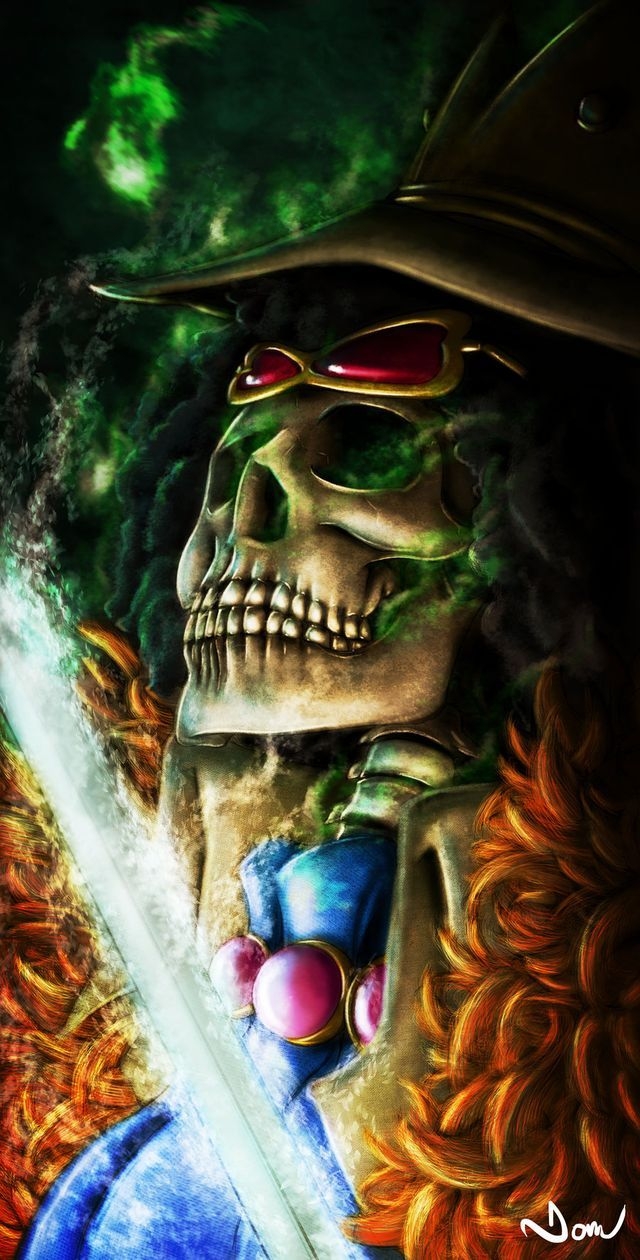 640x1260 Soulking Brook ideas. brooks one piece, one piece anime, one piece, Phone