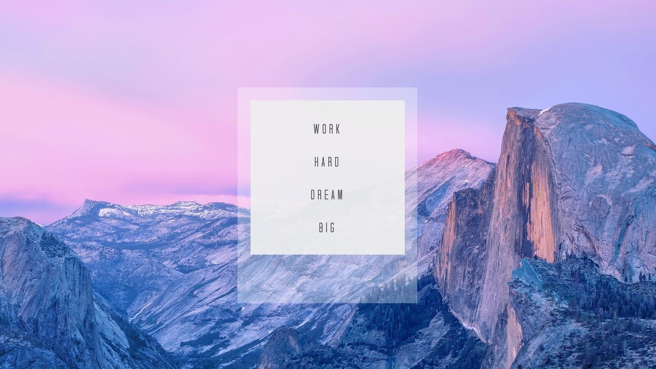 1280x720 work hard dream big discovered, Desktop