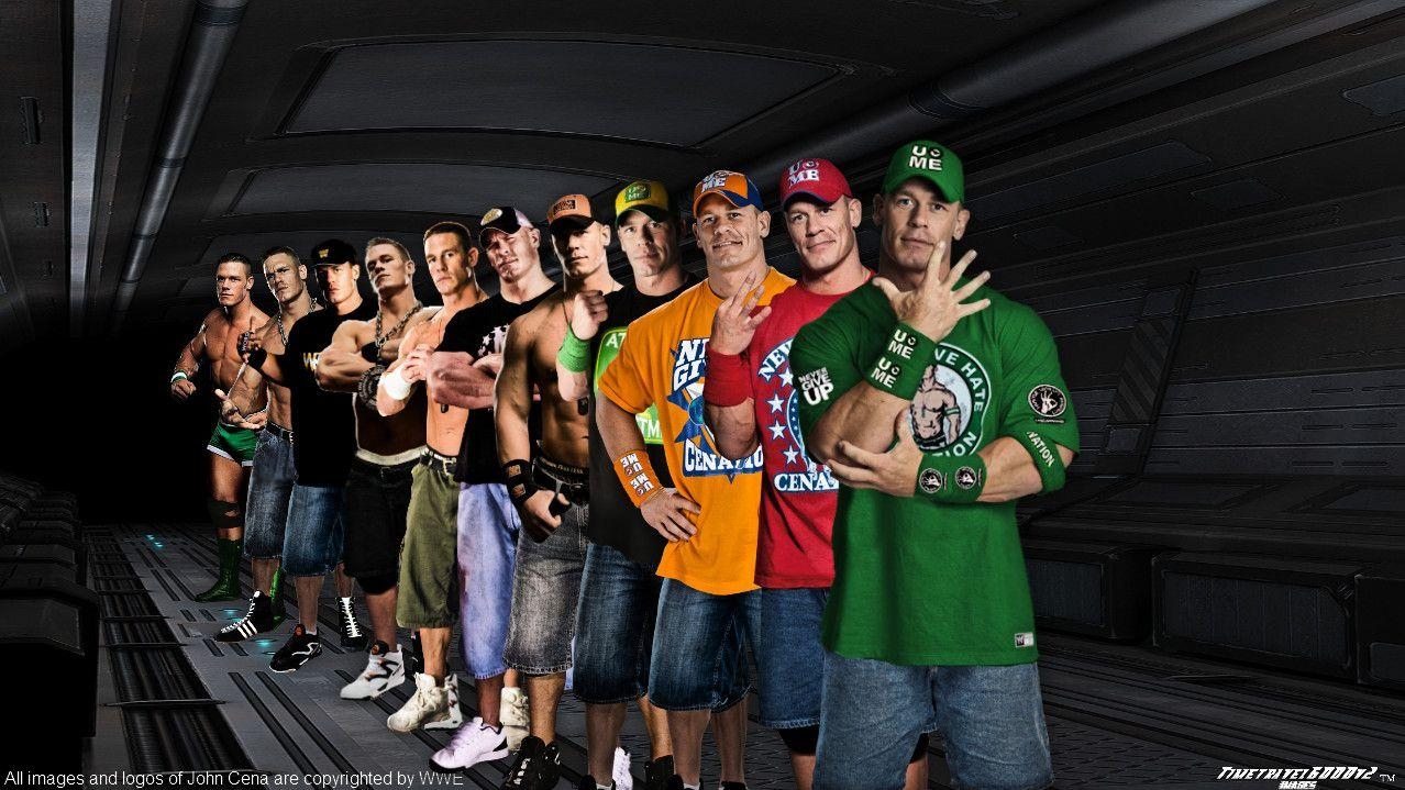 1280x720 WWE WALLPAPERS: John Cena in green shirt. john cena shirts. john, Desktop