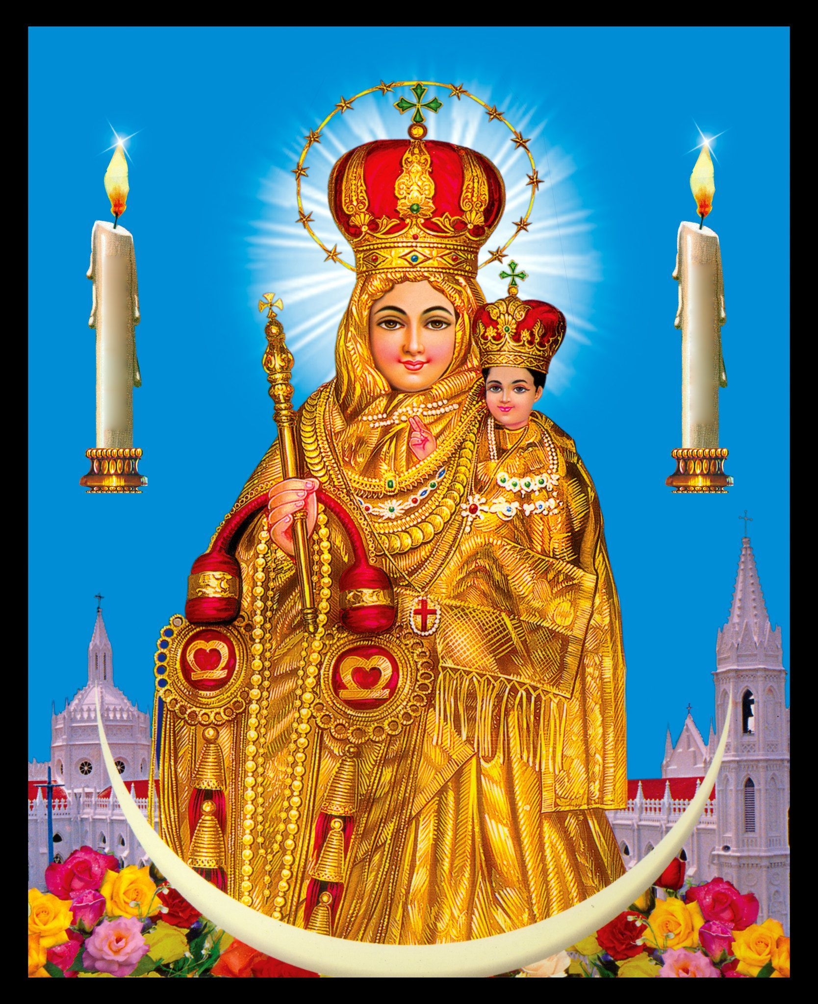 1670x2050 Vailanganni Matha. Mother mary picture, Jesus and mary picture, Mother mary wallpaper, Phone