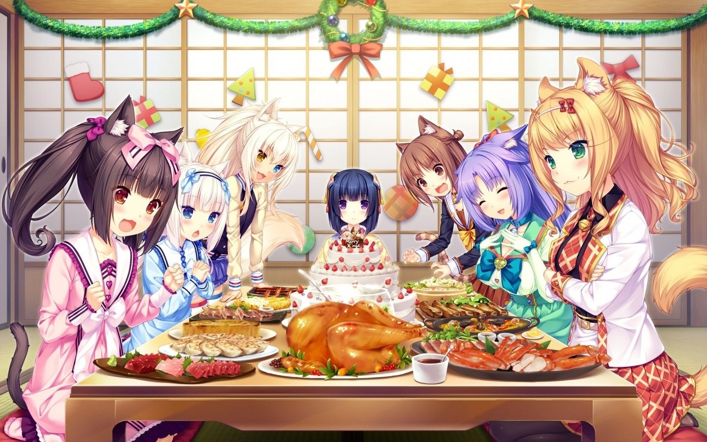 1440x900 Thanksgiving Anime Wallpaper, Desktop