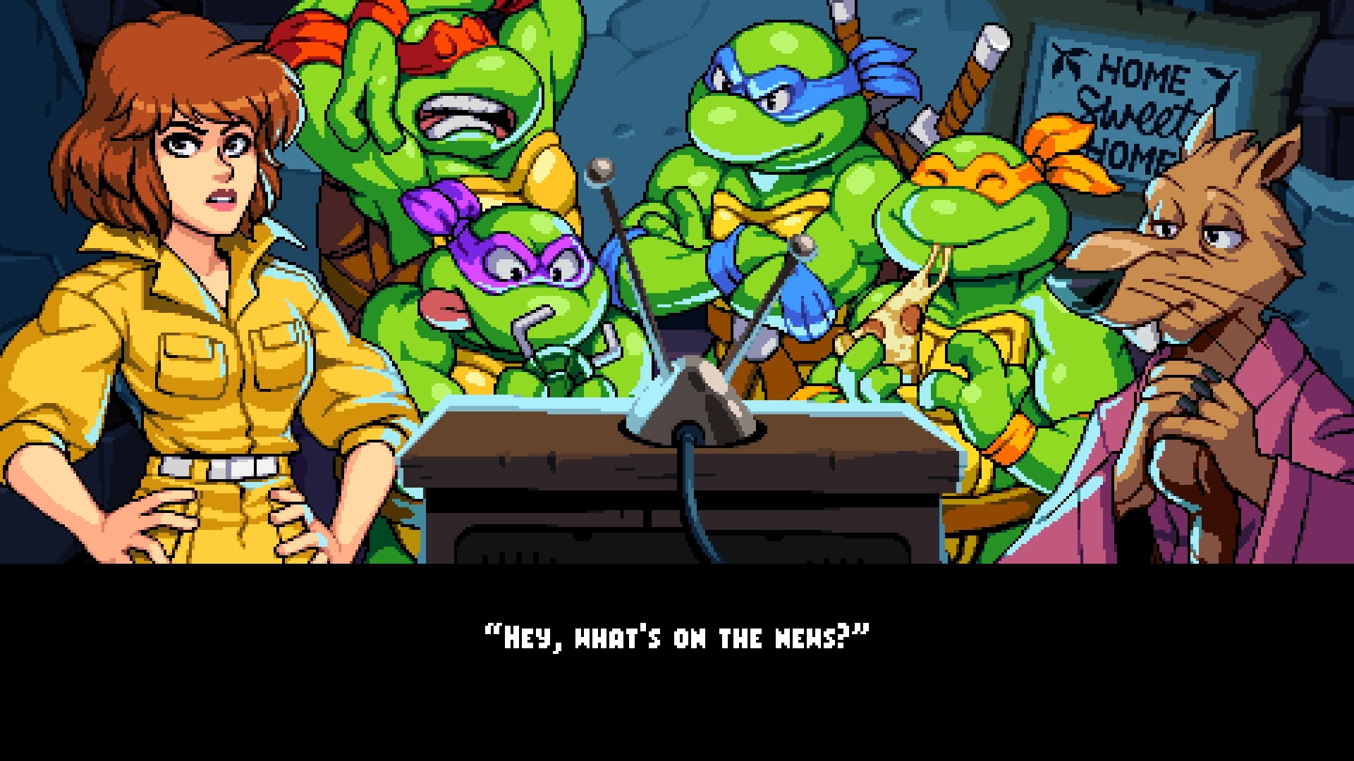 1920x1080 Co Optimus! TMNT: Shredder's Revenge Game And Soundtrack Are Out Now, Desktop